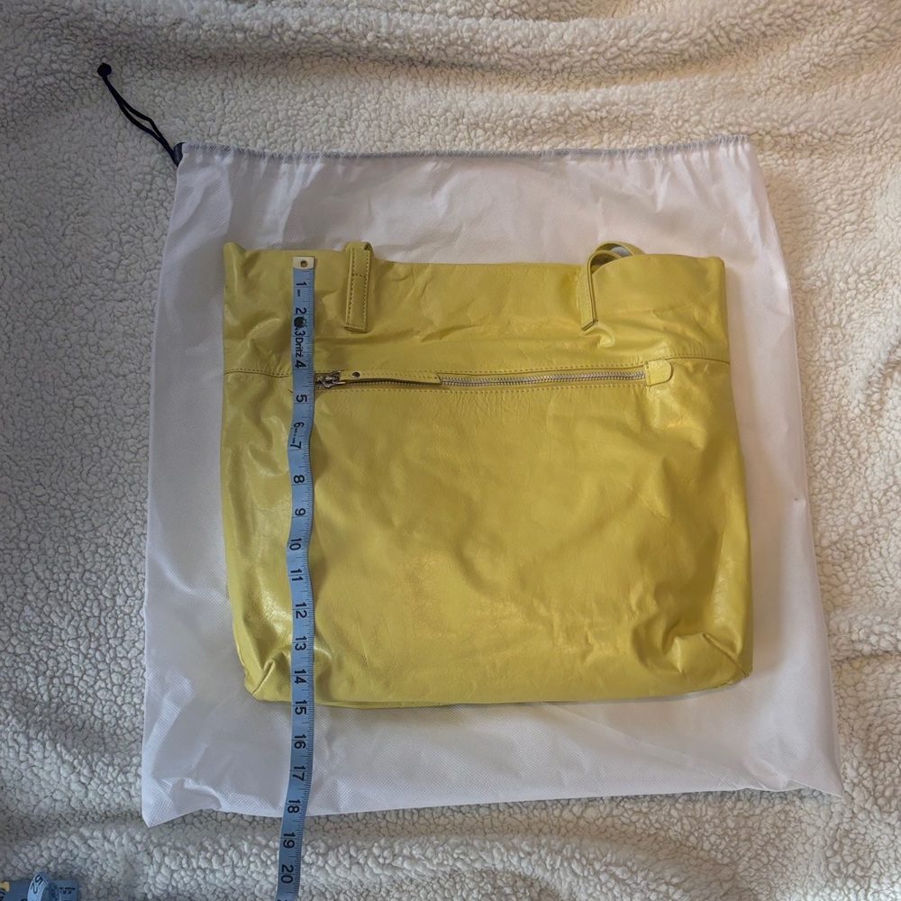 Latico Canary Yellow Leather Tote - Picture 5 of 9